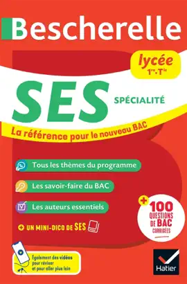 Read: Bescherelle Book lycée  - SES  1re, Tle Nouveau bac