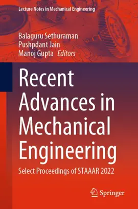 Read: Recent Book Advances in Mechanical Engineering