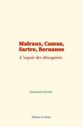 Read: Malraux, Camus, Sartre, Book Bernanos