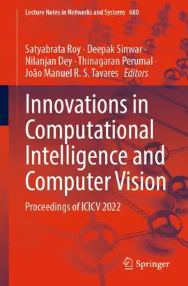 Read: Innovations in Computational Intelligence and Computer Book Vision