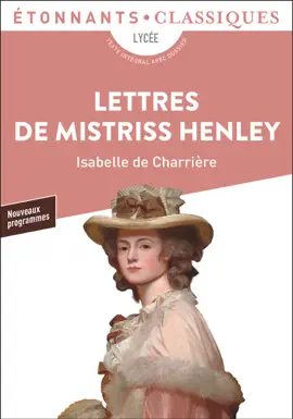 Read: Book Lettres de Mistriss Henley