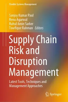Read: Supply Chain Risk and Disruption Management Book