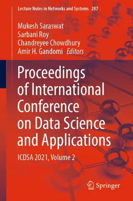 Read: Proceedings of International Conference Book on Data Science and Applications