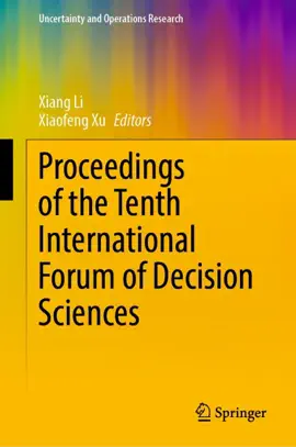 Read: Proceedings of Book the Tenth International Forum of Decision Sciences