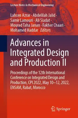 Read: Advances in Integrated Design and Production II Book