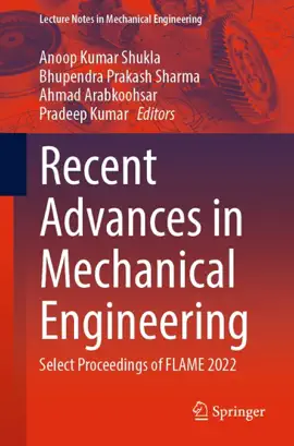 Read: Recent Book Advances in Mechanical Engineering