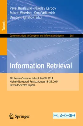 Read: Information Retrieval Book