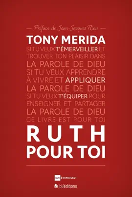 Read: Book Ruth pour toi