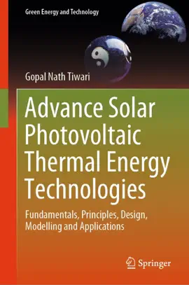 Read: Advance Solar Photovoltaic Thermal Energy Technologies Book