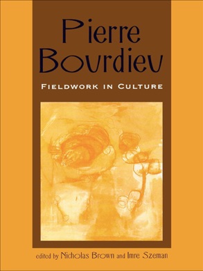 Capa do livro The Field of Cultural Production: Essays on Art and Literature de Pierre Bourdieu