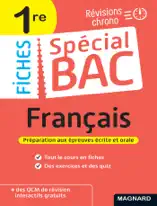 Spécial Bac Fiches Français 1re Bac 2026