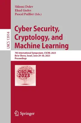 Read: Cyber Security, Book Cryptology, and Machine Learning