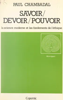Read: Book Savoir, devoir, pouvoir