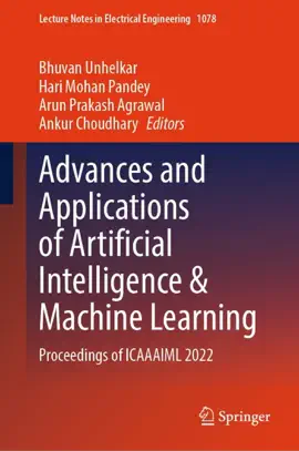 Read: Advances and Applications of Artificial Intelligence & Book Machine Learning