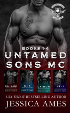 Untamed Sons MC: Books 1-4 - Jessica Ames Cover Art