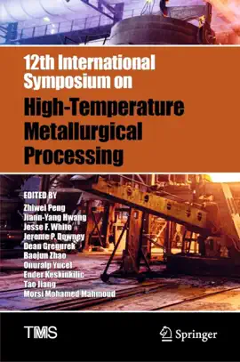 Read: 12th International Symposium on Book High-Temperature Metallurgical Processing