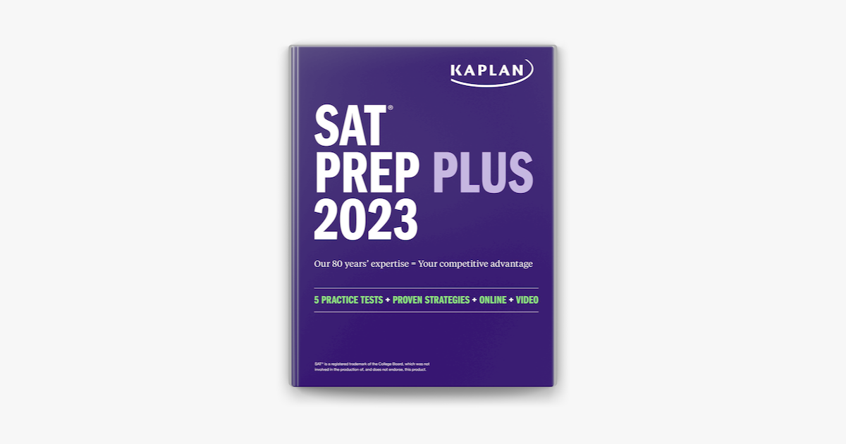 ‎SAT Prep Plus 2023: Includes 5 Full Length Practice Tests, 1500+ Practice Questions, + 1 Year