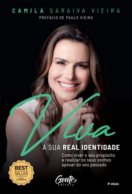 Capa do livro Viva a sua real identidade de Camila Saraiva Vieira