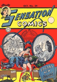 Sensation Comics (1942-) #34 - William Moulton Marston, Evelyn Gaines, Sheldon Moldoff, Harry G. Peter, Frank Harry, Stan Aschmeier & Joe Gallagher