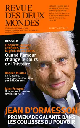 Read: Revue des Deux Book Mondes juillet août 2017