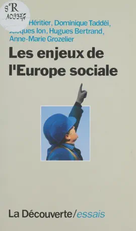Read: Les Enjeux Book de l'Europe sociale