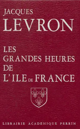 Read: Les Grandes Heures de Book l'Île-de-France