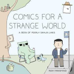 Comics for a Strange World - Reza Farazmand Cover Art