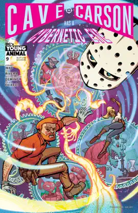 Read: Cave Carson Has a Cybernetic Book Eye (2016-) #9