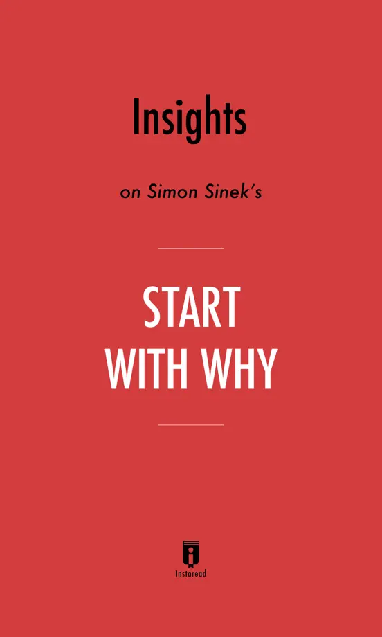 Insights on Simon Sinek’s Start With Why by Instaread
