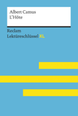 L'Hôte von Albert Camus: Reclam Lektüreschlüssel XL - Pia Keßler