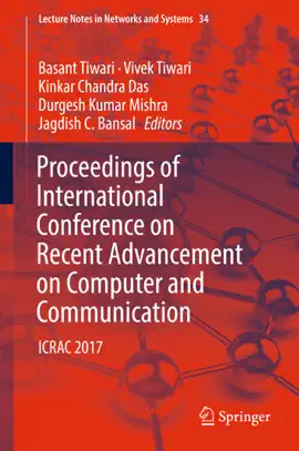 Read: Proceedings of Book International Conference on Recent Advancement on Computer and Communication