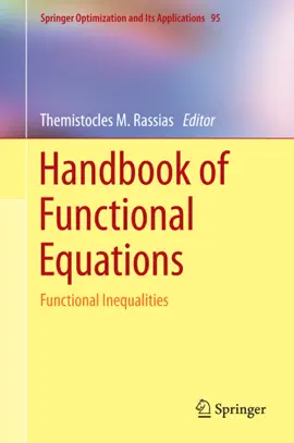 Read: Handbook Book of Functional Equations
