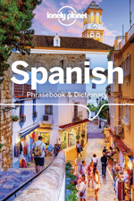 Spanish Phrasebook &amp; Dictionary with audio - Lonely Planet Cover Art