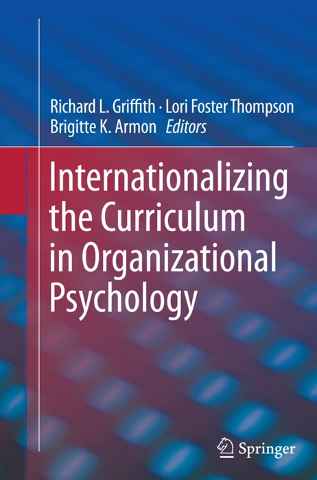 Internationalizing the Curriculum in Organizational Psychology