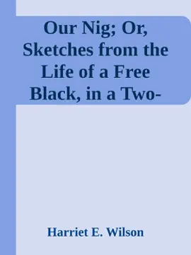 Our Nig; Or, Sketches from the Life of a Free Black, in a Two-story White House, North / Showing That Slavery's Shadows Fall Even There