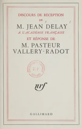 Read: Discours de réception de M. Jean Delay à l'Académie française Book