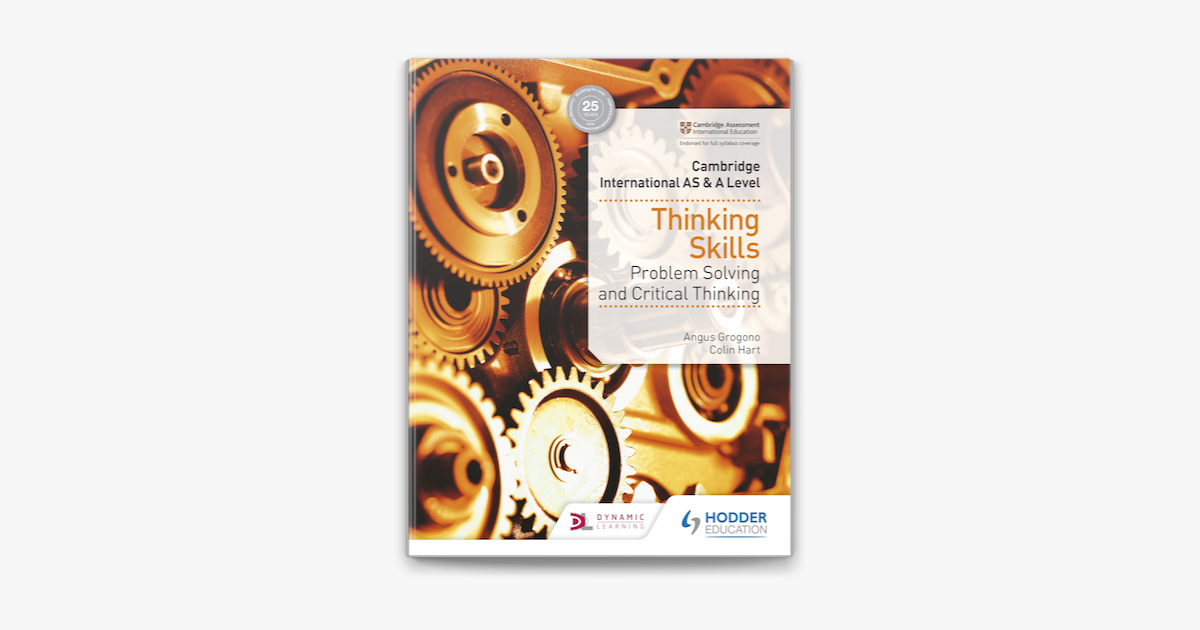 ‎Cambridge International AS & A Level Thinking Skills By Angus Grogono ...