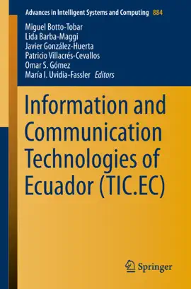 Read: Information and Communication Technologies Book of Ecuador (TIC.EC)