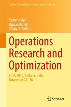 Read: Operations Research and Book Optimization