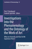 Investigations Into the Phenomenology and the Ontology of the Work of Art - Peer F. Bundgaard & Frederik Stjernfelt