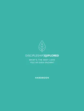 Read: Book Discipleship Explored Handbook