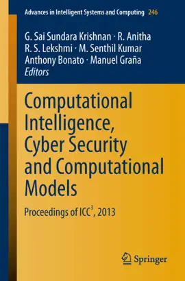 Read: Computational Intelligence, Cyber Security and Computational Models Book