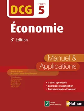 Read: Economie - Manuel et applications - DCG 5 (E-PUB2) Book - 2016