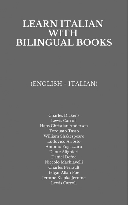 Learn Italian with Bilingual Books