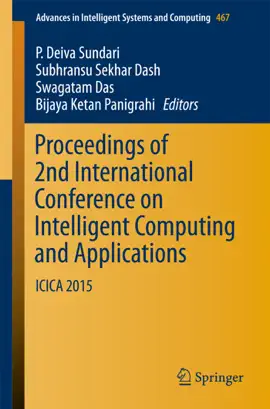 Read: Proceedings of 2nd International Conference on Intelligent Computing Book and Applications