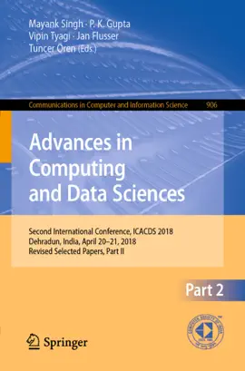 Read: Advances Book in Computing and Data Sciences