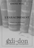 L'Enracinement - Simone Weil