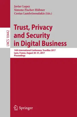 Read: Trust, Privacy and Book Security in Digital Business