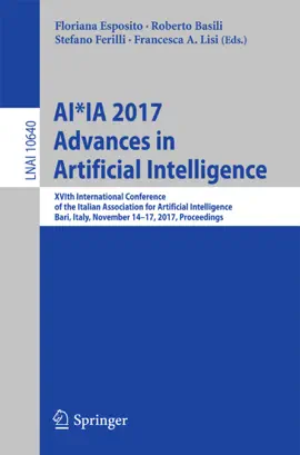 Read: AI*IA 2017 Advances in Book Artificial Intelligence