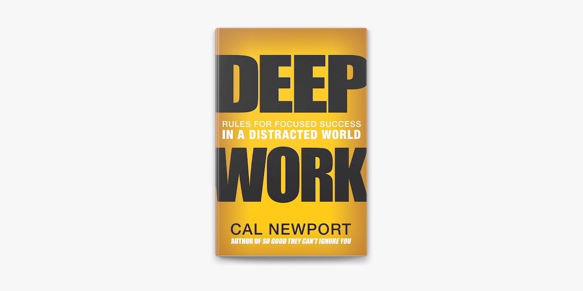 Deep Work on Apple Books